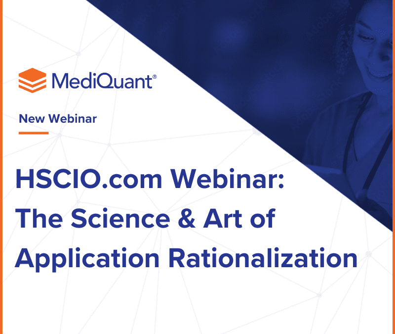 HSCIO.com Webinar: The Science & Art of Application Rationalization
