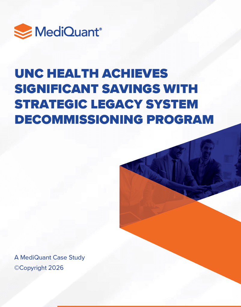 UNC Health Achieves Significant Savings with Strategic Legacy System Decommissioning Program